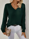 Laura | Elegant Crochet Sleeve Sweater