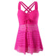 Elegant Lace Halter Swim Dress for Women