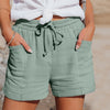 Heather | Effortless Cotton Drawstring Shorts