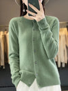 Emily | Elegant Button-Front Knit Cardigan