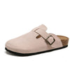 Heather | Comfortable Suede Buckle Sandals