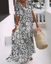Jennifer | Elegant V-Neck Maxi Dress