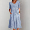 Amber | Elegant A-Line Midi Dress