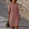 Danielle | Effortless V-Neck Shift Dress