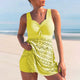 Flowy Skirted Tankini Set for Women