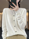 Emily | Elegant Button-Front Knit Cardigan