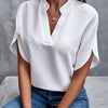 Jessica | Elegant Split-Sleeve Chiffon Blouse