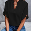 Jessica | Elegant Split-Sleeve Chiffon Blouse
