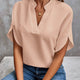 Elegant Split-Sleeve Chiffon Blouse for Women