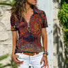 Michelle | Stylish Zip-Front Blouse