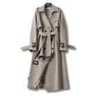 Amanda | Elegant Belted Trench Coat - Picela