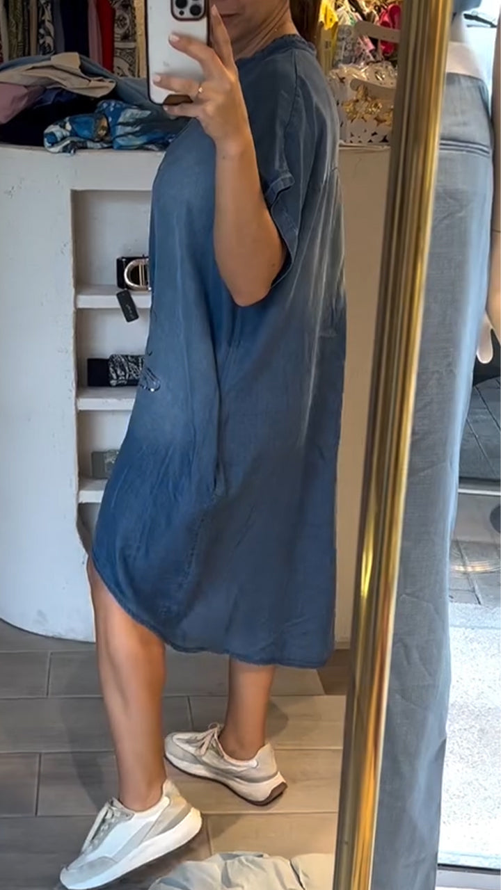 Amanda | Stylish Dragonfly Midi Dress - Picela
