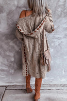 Amber | Cozy Chunky Longline Cardigan - Picela