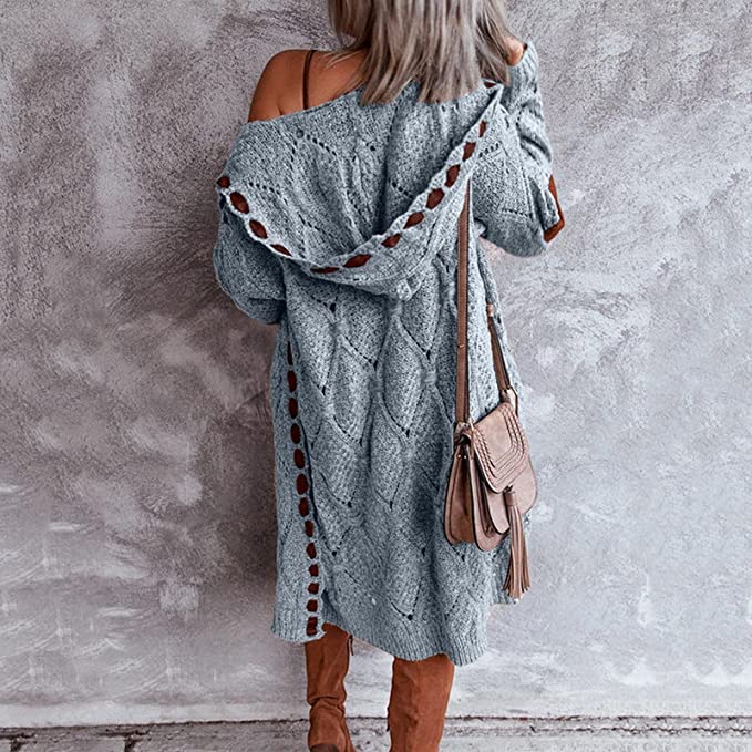 Amber | Cozy Chunky Longline Cardigan - Picela