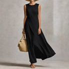 Angela | Elegant Sleeveless Maxi Dress - Picela