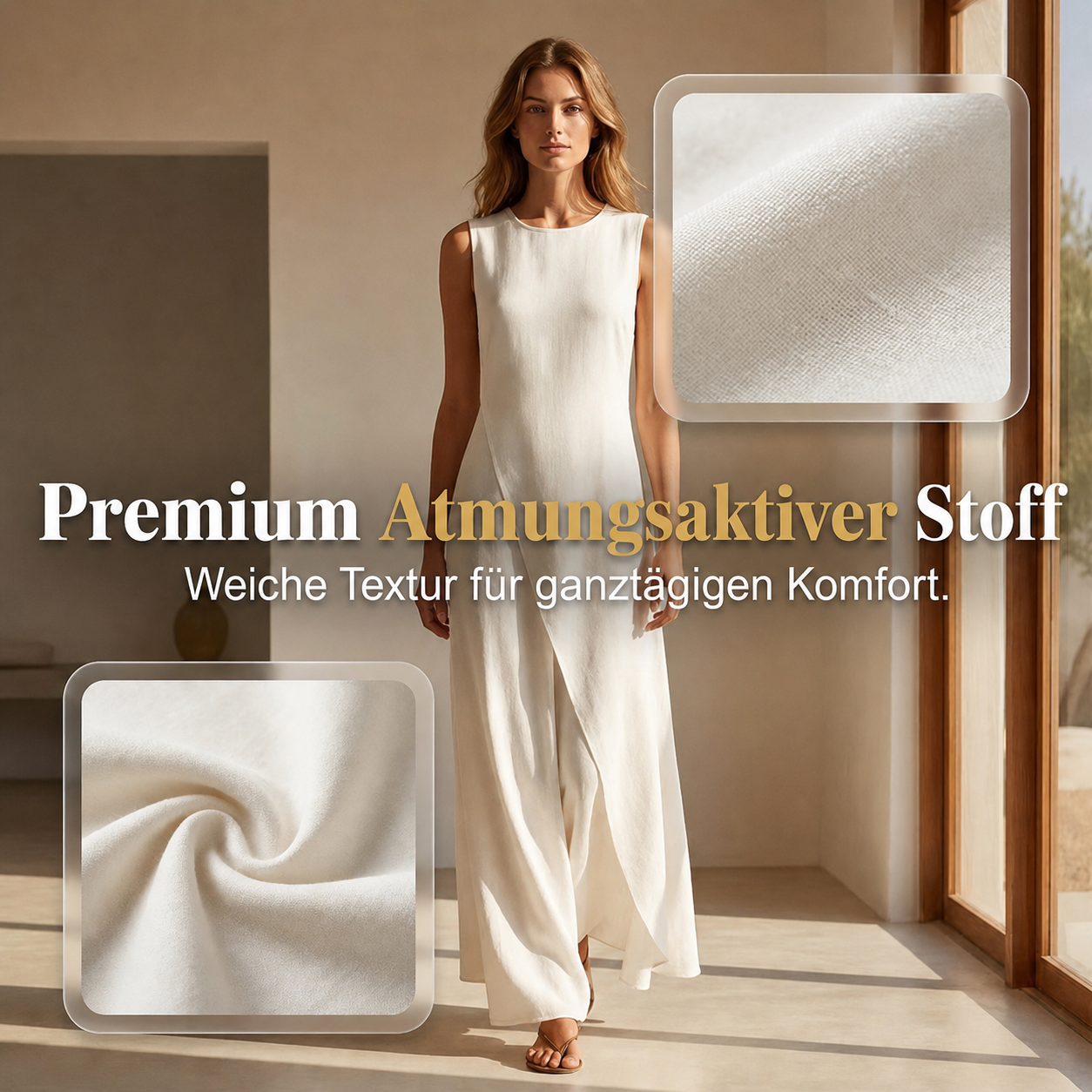 Angela | Elegant Sleeveless Maxi Dress - Picela
