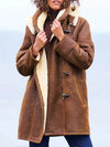 Ashley | Cozy Shearling Toggle Coat - Picela