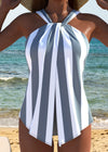 Ashley | Elegant Halter Flowy Swimsuit - Picela