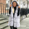 Brittany | Cozy Hooded Faux-Fur Vest - Picela