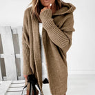 Brittany | Cozy Hooded Oversized Cardigan - Picela