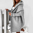 Brittany | Cozy Hooded Oversized Cardigan - Picela