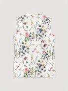 Brittany | Elegant Floral Wrap Top - Picela
