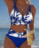 Flattering Marble Bikini Set for Women