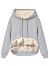 Stephanie | Cozy Sherpa-Lined Fleece Hoodie