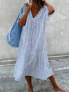 Amanda | Effortless Linen Maxi Dress