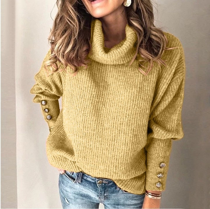 Christine | Cozy Chunky Turtleneck Sweater - Picela