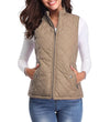 Christine | Cozy Quilted Zip-Up Vest - Picela