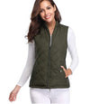 Christine | Cozy Quilted Zip-Up Vest - Picela