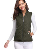 Christine | Cozy Quilted Zip-Up Vest - Picela