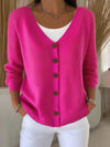 Christine | Elegant Button-Front Knit Cardigan - Picela
