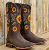 Caroline | Feminine Vintage Floral Cowboy Boots