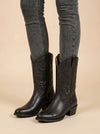 Kelly | Classic Mid-Calf Cowboy Boots