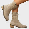Monica | Classic Suede Cowboy Boots