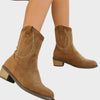 Monica | Classic Suede Cowboy Boots