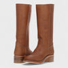 Diana | Classic Leather Knee-High Boots