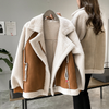 Angela | Cozy Shearling Suede Jacket