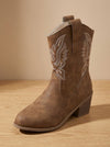 Lauren | Elegant Embroidered Western Boots