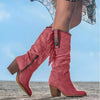 Leslie | Stylish Boho Fringe Knee-High Boots