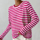 Danielle | Classic Striped Crewneck Sweater - Picela