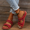 Danielle | Comfortable Cutout Wedge Sandals - Picela