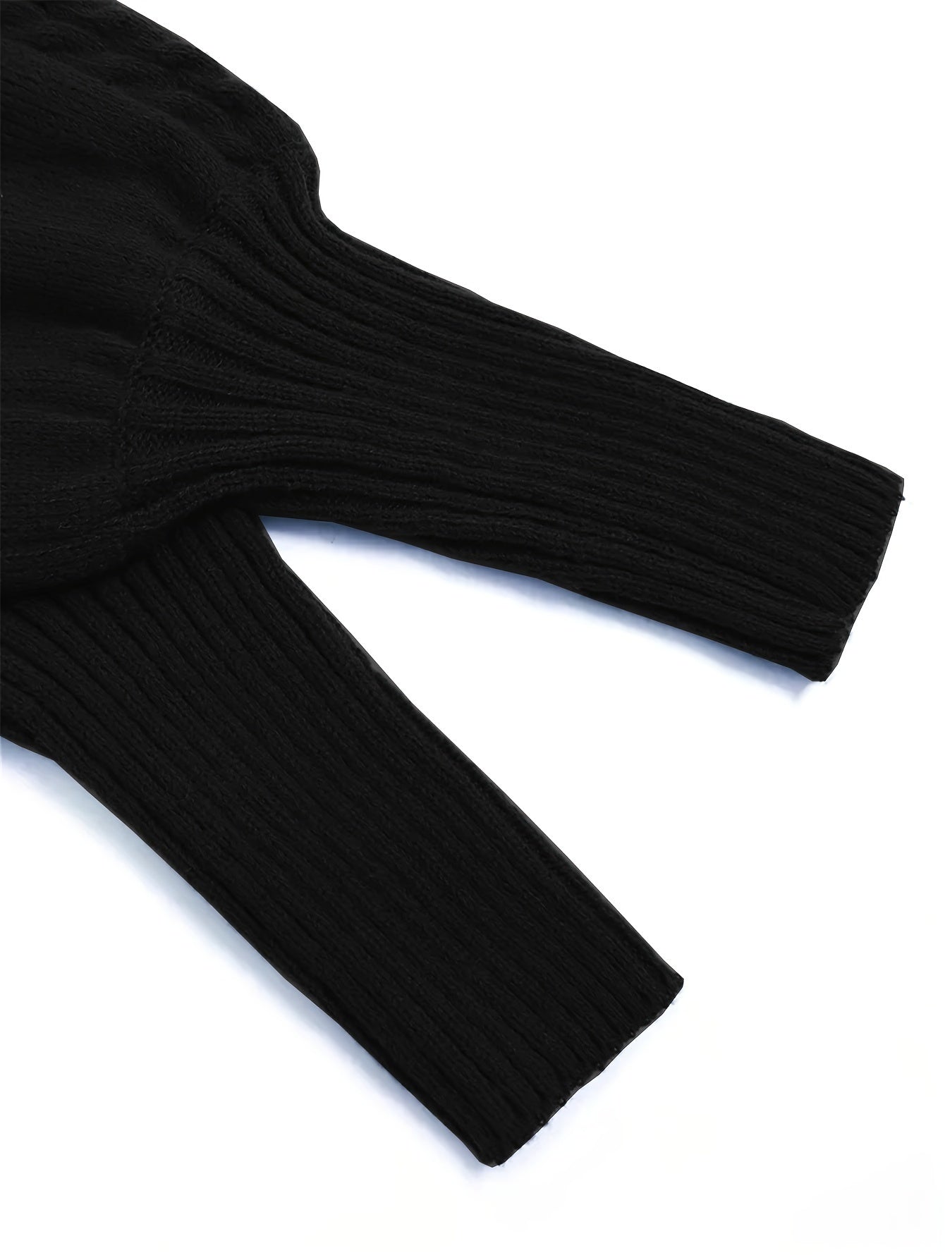 Danielle | Elegant Cable-Knit Mock-Neck Sweater - Picela