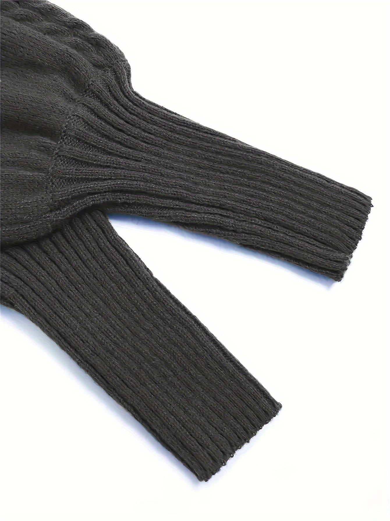 Danielle | Elegant Cable-Knit Mock-Neck Sweater - Picela