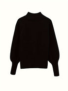 Danielle | Elegant Cable-Knit Mock-Neck Sweater - Picela