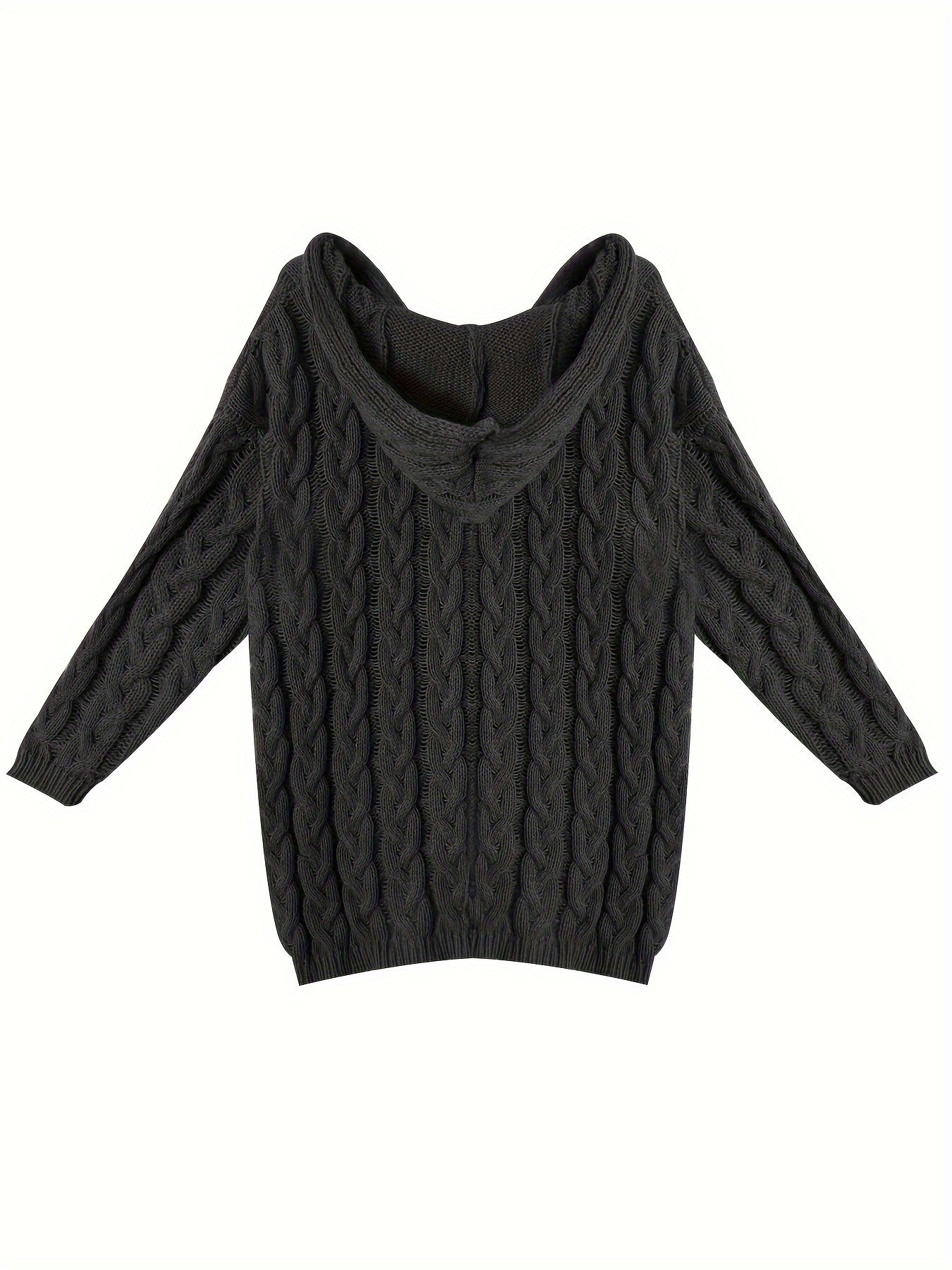 Danielle | Elegant Cable-Knit V-Neck Sweater - Picela