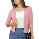Danielle | Elegant Cropped Open-Front Cardigan - Picela
