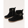 Heather | Comfortable Boho Fringe Moccasin Boots